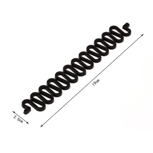 2 stk Hårklipp Fletter Flette Stylist Twist Queues Flette Hår