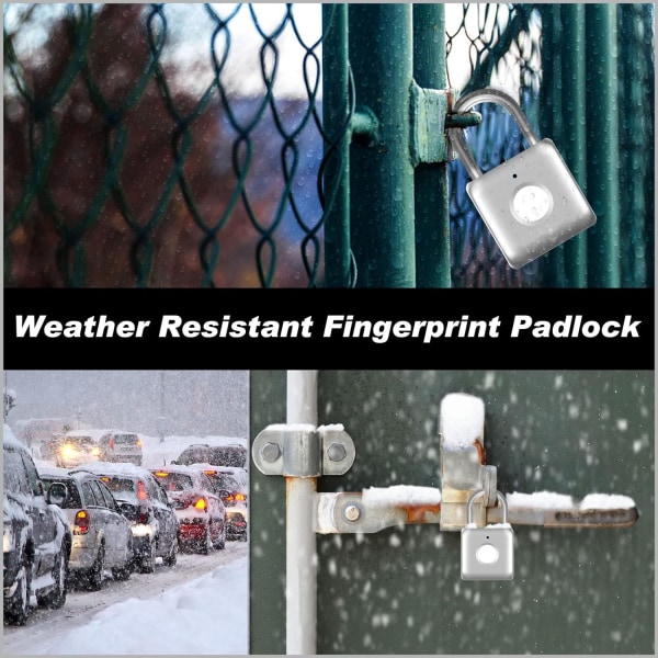 Mini Smart Fingeravtryckslås, Biometrisk Lås, Biometrisk
