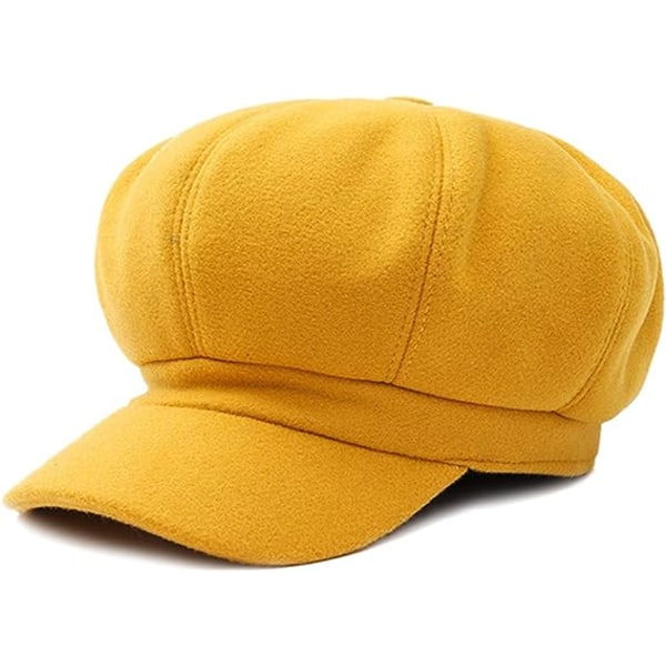 54-60CM Stilig Kvinneberet Høyre Fritidsreisehatt Newsboy Beret