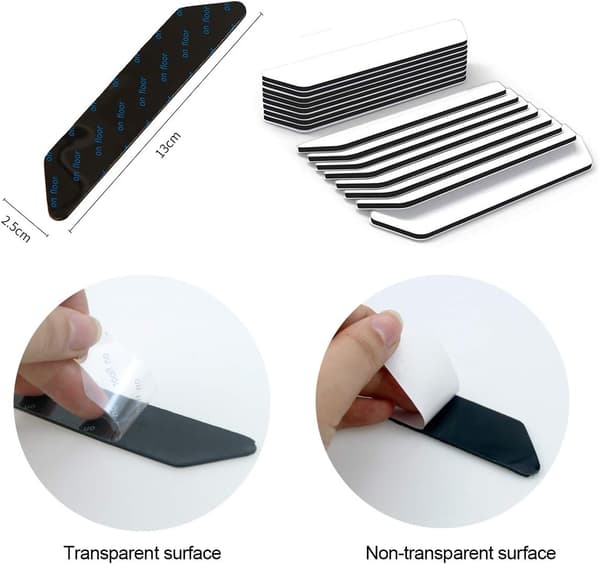 8 stk Antislipplater, Antislipplater Antislipplater Selvklebende