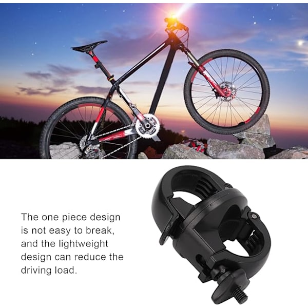Cykel Lygtebeslag Holder Lygteholder Klemme Lommelygte