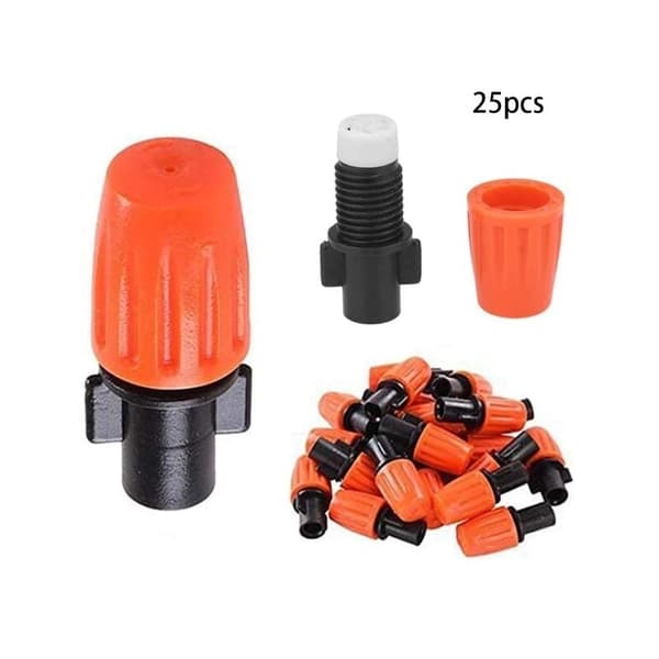 25 st Micro Spray Justerbart Flöde Bevattningsdroppar, Justerbar