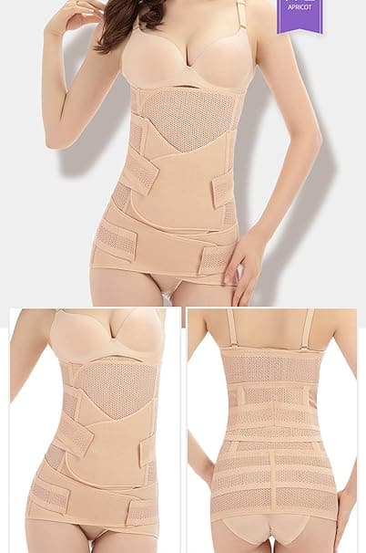 Farge L Justerbar Postnatal Belte for Kvinner Flat Mage / Post