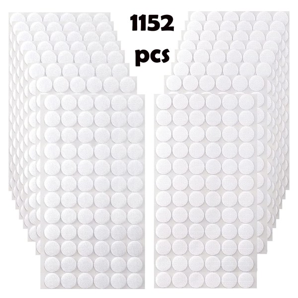 1152 itseliimautuvaa alkuperäistä pistettä (576 paria) valkoinen liima