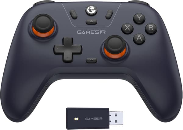 Nova Lite Trådløs Controller, Tri-Mode Tilslutning, PC Gamepad Joystick til Windows PC/Switch/Stem/iOS/Android, med Hall Effect Trigger, Dobbelt Vibra