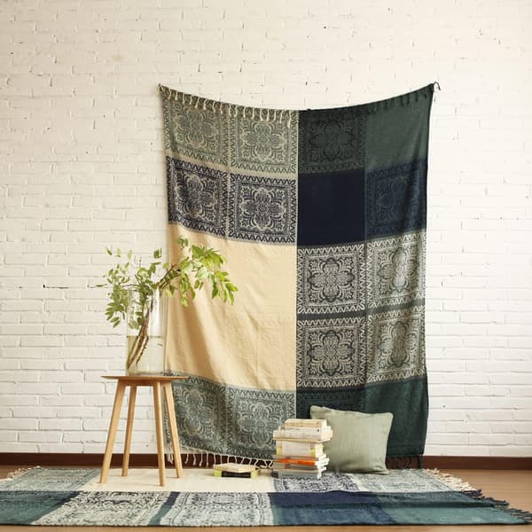 Chenille Plaid, Tassels Jacquard Sofa Plaid Dekorativ