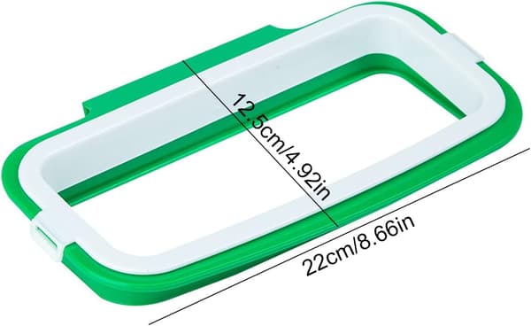 Hängande Soppåshållare, 3 st Hållbara Bärbara Plast