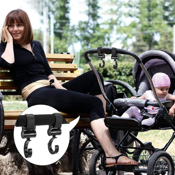 Baby Stroller Hooks For Toys, Stroller Hooks Universal Diaper Bag
