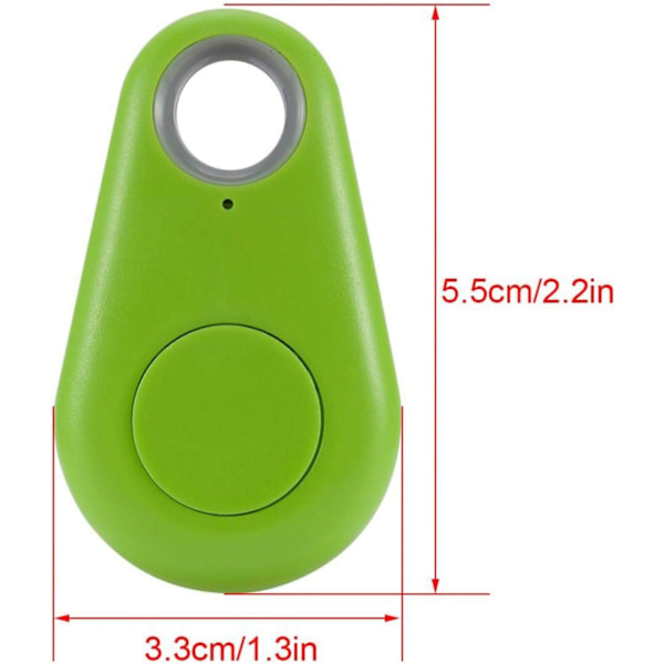 Anti-Lost Smart Finder Mini Bluetooth-paikannin Lompakko Laukku Avaimelle