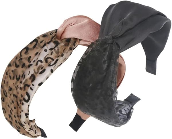 2 stk. Kvinders Hårbånd Boho Hår tørklæde Wrap Tie Bow Tie Hår