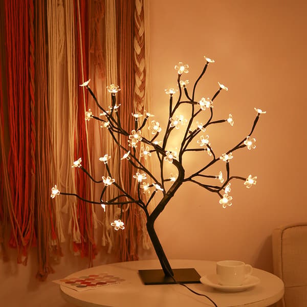 Dekorative LED-blommetrælys