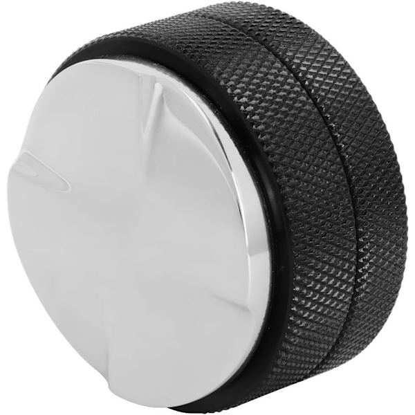 Kaffetamper, 58mm Rostfritt Stål Kaffedistributör med 4 Vinklade Lutningar Justerbar Bas Professionell Espresso D