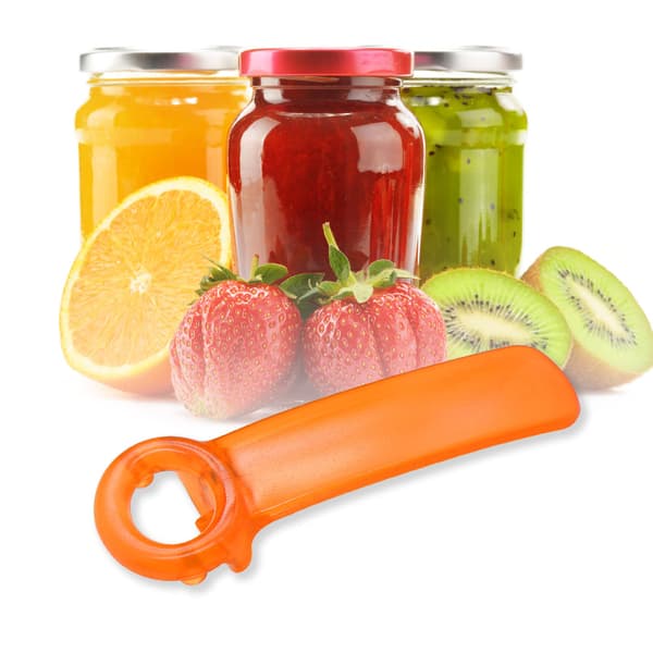 1 pakke orange dåseåbner med nøgle