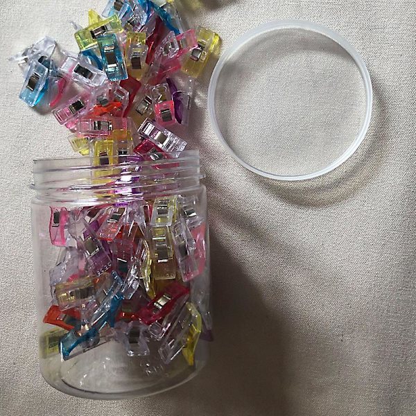 20 st (Assorterade färger) Sytänger, Tygsyttänger, Multifunktionella Syklämmtänger, DIY-tänger för sömnad, Tygfästning