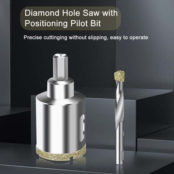 Diamant hullsag 35 mm med senterbor, fliser, keramikk, marmor,