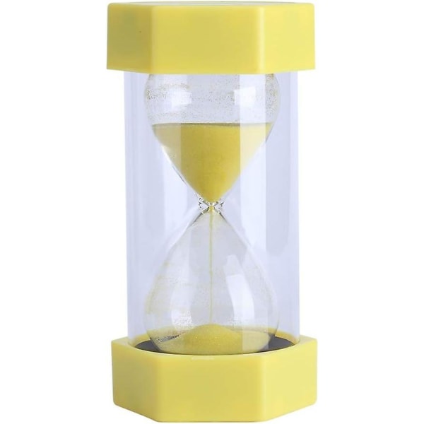 Timglas (3 minuter gul) 3/10/20/30/60 minuter Timer Klockhantering Dekoration Kök Present Hemmakontor