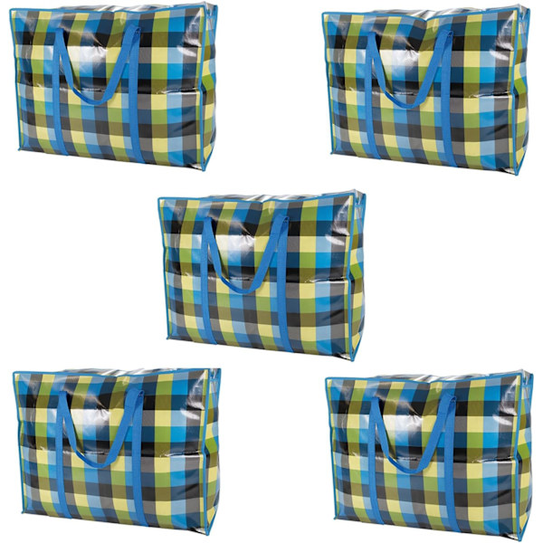 5-pack Förvaringsväskor, Stor Vikbar Förvaringsväska, (5-pack