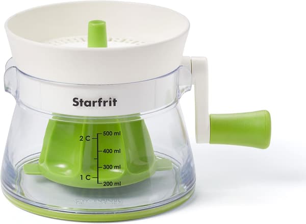 Easy Juicer - Handdriven Citruspress - 2 Koppar Kapacitet - Stabil Bas - Grön