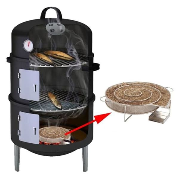 Koldrøgningsgenerator til ryger, rygning af kød, fisk, grill