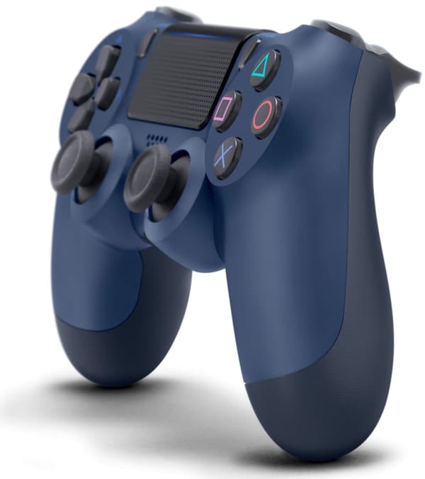 Kompatibel med 4 Trådløs Controller til PlayStation - Midnat Blå