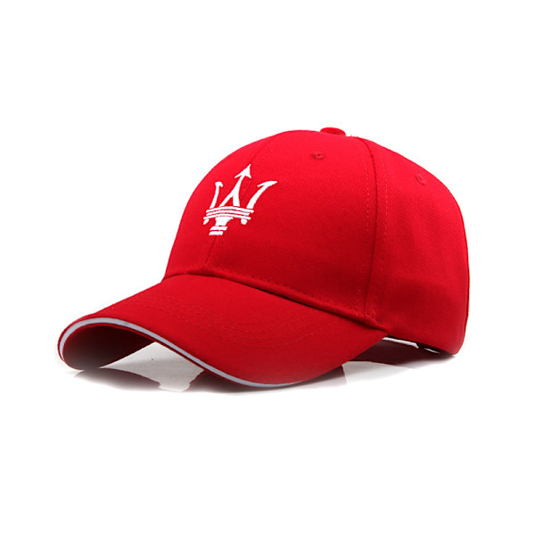 Ma-sera-ti Baseballkasket til Mænd - Broderet, Justerbar, Klassisk