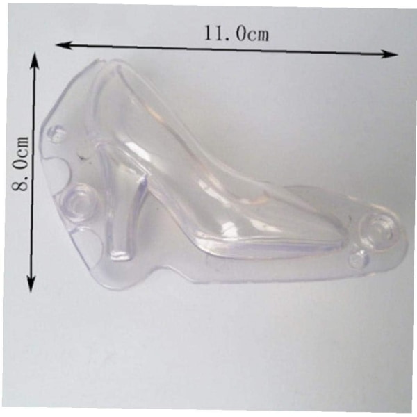 1 stk. Høyhælssjokoladeform Baking DIY 3D Søt