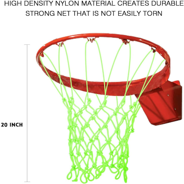 1 stk Glødende basketballnett Glødende utendørs
