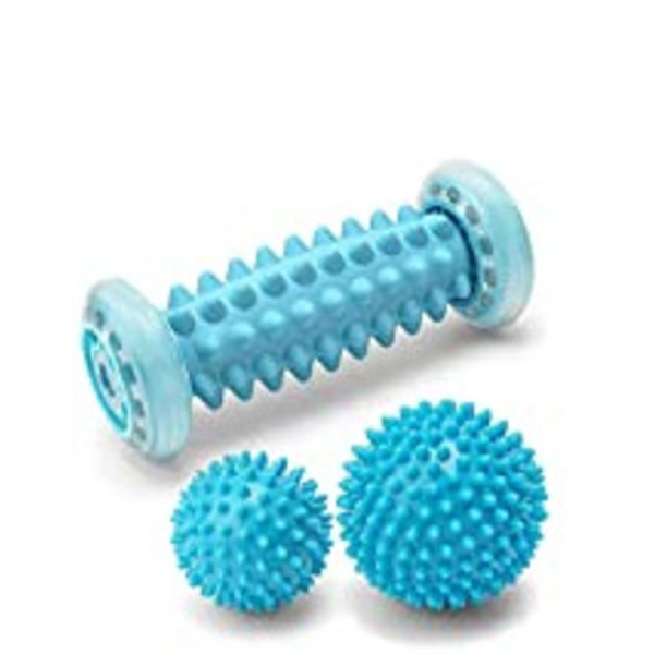 Fodmassage 3-pak - 2 Massagebolde til Plantar Fasciitis - 1