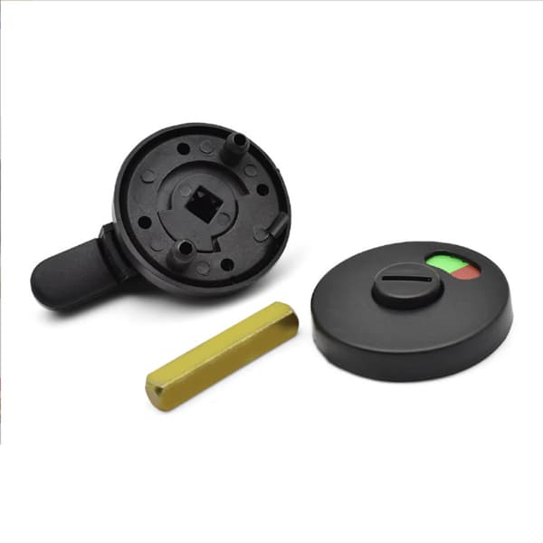 Set med 2 integritetsindikatorlås i plast och nylon, 53 mm i diameter