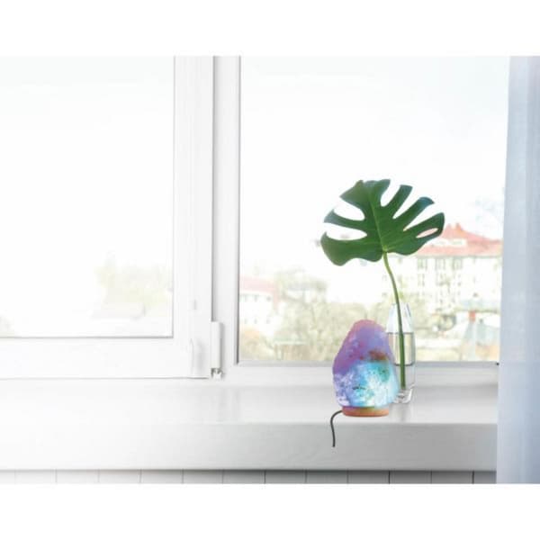 BMini LED fargeskiftende Himalaya saltlampe