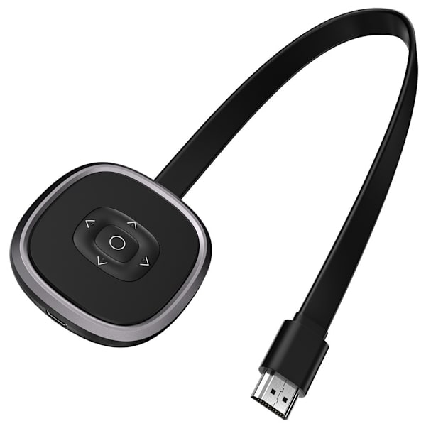 1 stk sort HDMI trådløs skærmspiller G22 understøtter