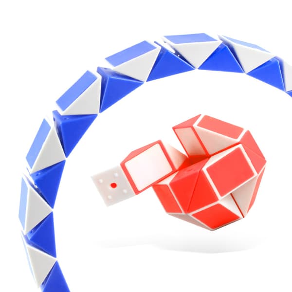 3 Mini Magic Snake 24 Seksjoner Bursdagsgave Invitasjon for
