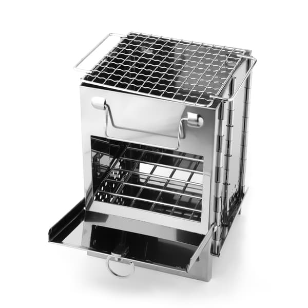 Mini-uuni grilli, ulkoilma-leirintäpiknik-taittuva grilli 1 kpl