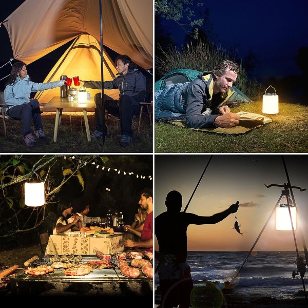 Laddningsbar campinglampa, laddningsbar LED-campinglampa