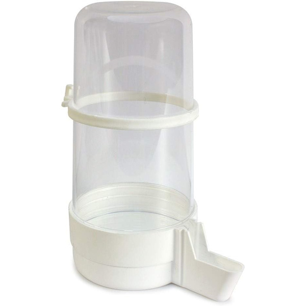 490ml Fuglefoderautomat med Hvid Ring