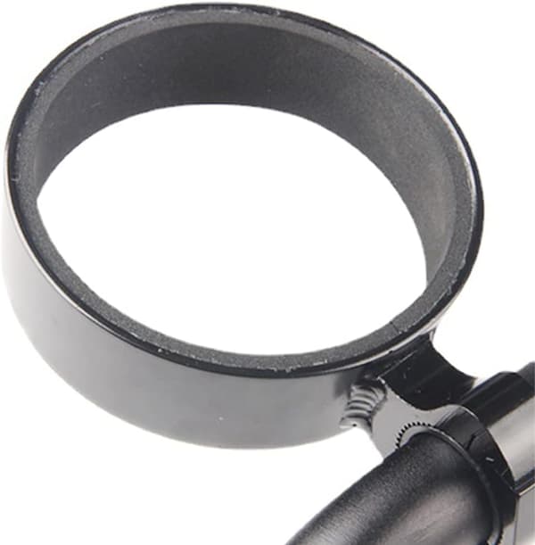 Aluminiums koppholder for sykkelstyre, elbilkopp