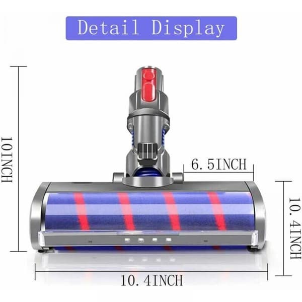 Puhdistustarvikkeiden puhdistuspää Dyson V7 V8 V10 V11 -johdottomille