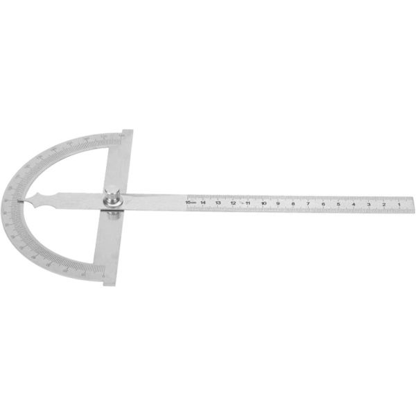 En rustfri stål hul diameter 150 mm vinkelmåler 180 °