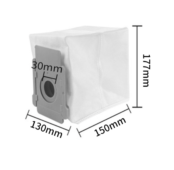 130*150*177mm, en pakke, støvsugerpose, passer til