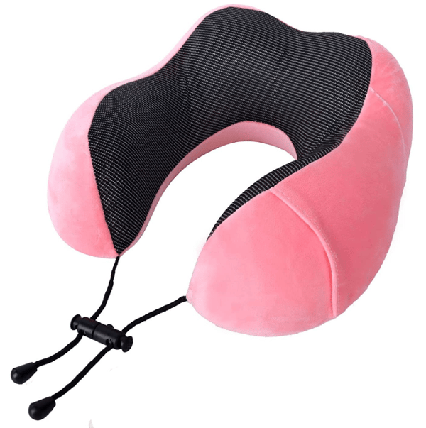 Rosa Nackkudde, Resenackkudde, Bärbar Nackstöd