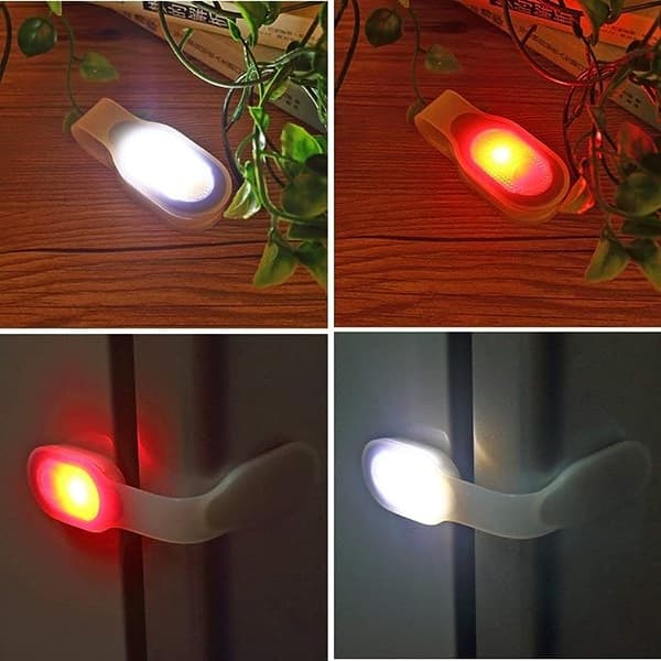Sykepleier nattlys med 3 moduser, magnetisk USB-ladbart klips