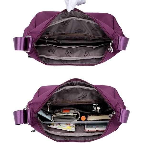 Nylon Oxford -kangaskassi (Violetti), Rento Canvas