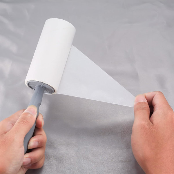 2 stk. Lint Roller med 6 Ekstra Klæbrige Lint Roller Sæt, Klæbrig