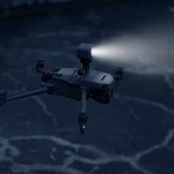 Mavic 3 -dronille yölentoon LED-täyttövalolampun taskulamppu