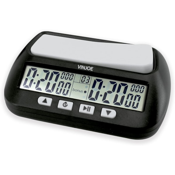 Digital Skak Timer (Med Batteri)
