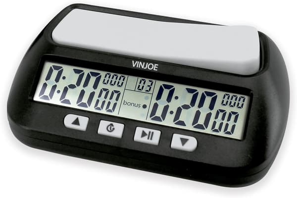Digitalt Sjakkur (Med Batteri)
