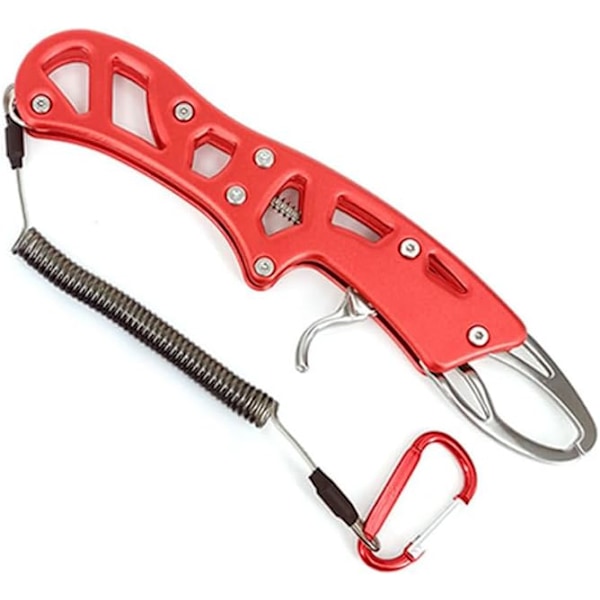 Fish Lip Gripper, Aluminum Alloy One Hand Operation Portable Fish