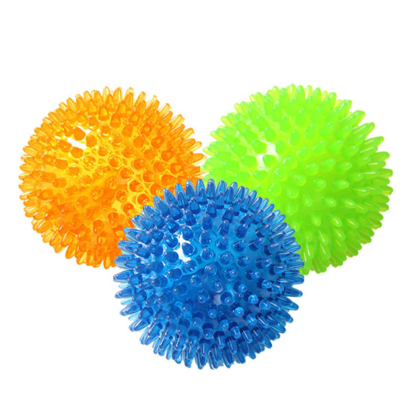 3 PCS Dog Toy Balls, Dog Squeak Balls, Dog Chew Ball, Pool Float