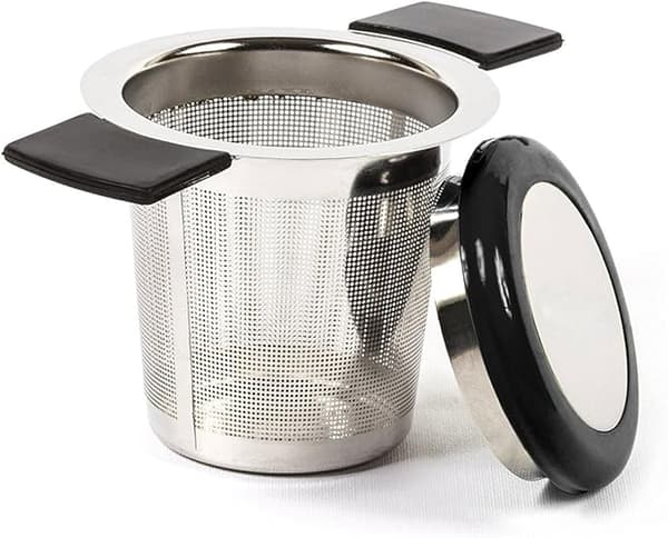 Teinfuser i rustfritt stål med fint hull