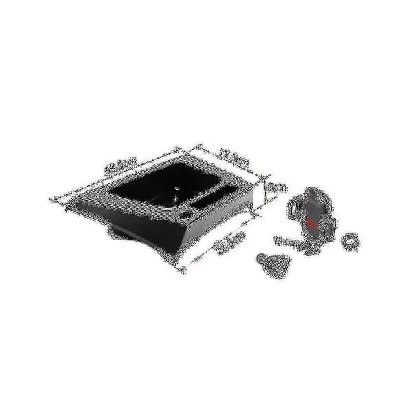 Telefonholder for Wrangler Jk 2012-2017, Multi-mount telefonholder D